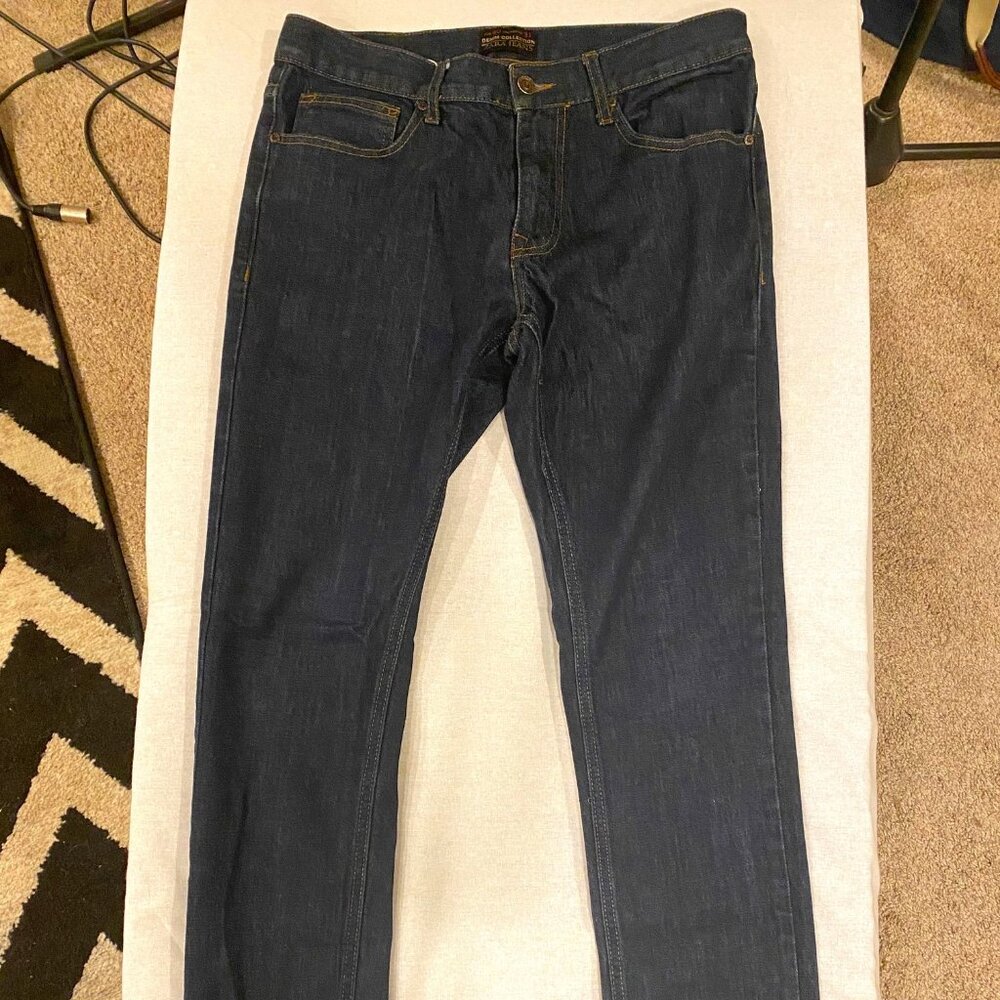 Zara Jeans Denim Collection Mens Jeans 31 Dark Blue